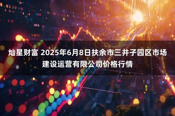 灿星财富 2025年6月8日扶余市三井子园区市场建设运营有限公司价格行情